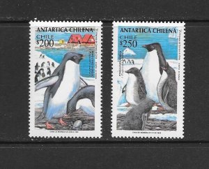 CHILE #1080-1 PENGUINS MNH