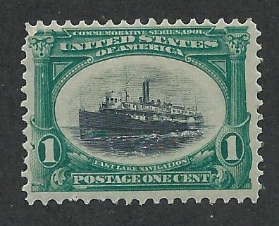 294 MNH, 1c. Pan-American, scv: $45