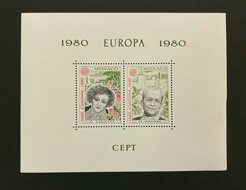 Monaco Stamps Bloc Special N 13 Europa 1980 **