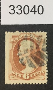 US STAMPS  #148 USED LOT #33040