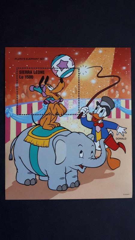 Disney - Sierra Leone 1996. - Circus ** MNH Block