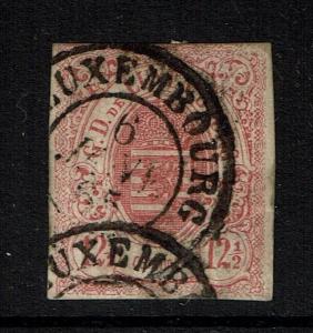 Luxembourg SC# 8, Used - Lot 040917