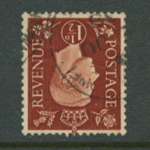 Great Britain GVI  SG 464 Inverted watermark  VFU