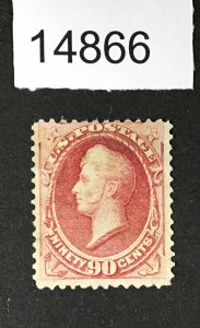 MOMEN: US STAMPS # 155 UNUSED NO GUM $1,800 LOT #14866