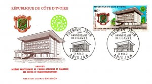 Ivory Coast, Worldwide First Day Cover