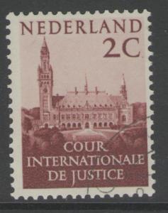 NETHERLANDS SGJ20 1951 2c LAKE FINE USED