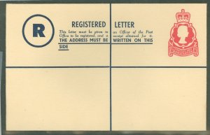 New Zealand  1'3d Reg. Envelope