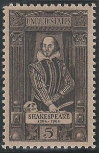 Scott: 1250 United States - William Shakespeare - MNH