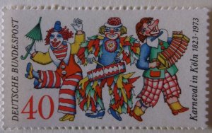 Germany 1097 Cat $0.90 MNH Full Set Clown Topical