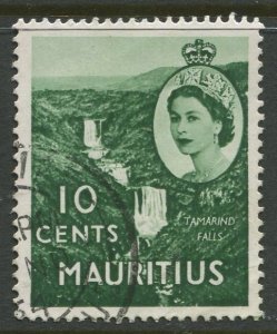 STAMP STATION PERTH Mauritius #255 QEII Definitive Issue FU 1953-1954
