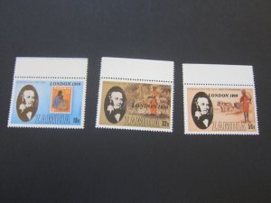 Zambia 1980 Sc 208-09,211 MNH