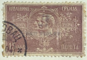 AlexStamps SERBIA #81 XF Used 