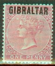 JB: Gibraltar 2 mint CV $92.50