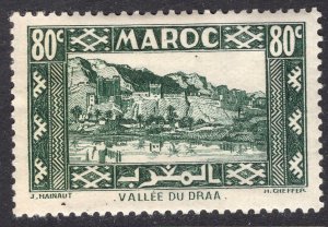 FRENCH MOROCCO SCOTT 163A