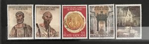 Vatican City 1967 #448-52, Wholesale lot of 25, MNH, CV $31.25