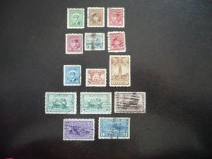 Stamps - Canada - Scott# 249-262 - Used Set of 14 Stamps