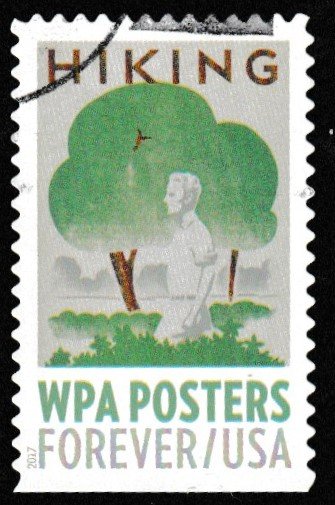 SC# 5189 - (49c) - WPA Posters: 10 of 10, Used Off Paper