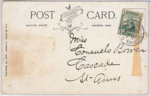 40153 - TRINIDAD & TOBAGO - postal history - POSTCARD 1911