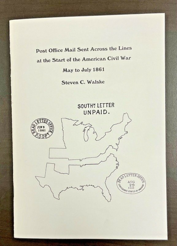 Post Office Mail Sent Across the Lines at the Start of Civil War May-July 1861