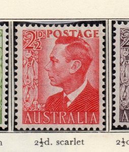 Australia 1950-52 Early Issue Fine Mint Hinged 2.5d. NW-156792