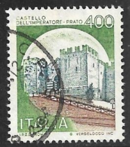 ITALY 1980 400L Imperatore Prato Florence Castles Issue Sc 1424 VFU