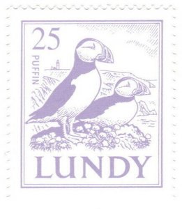 (I.B) Cinderella Collection : Lundy Puffin 25p