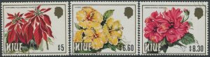 Niue 1984 SG540-542 Flowers (3) FU