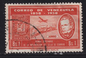 Venezuela 742 Centenary of Venezuelan Postage Stamps 1959