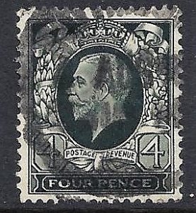 Great Britain.1912 Scott 165 used scv $2.25 Less 50%=$1.10