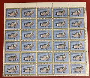 U.S., 1984, Scott #RW51, $7.50 Wigeons, Sheet of 30, Mint, Never Hinged