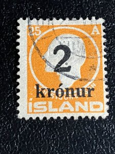 Iceland Scott 149 Used