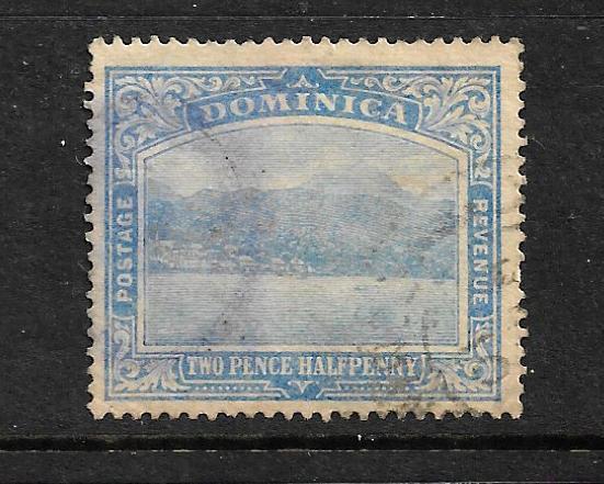 DOMINICA  1908-20   2 1/2d  PICTORIAL  FU  SG 50