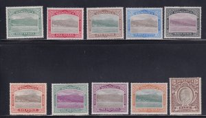 Dominica Scott # 25 - 34 set VF OG mint previously hinged scv $ 300 ! see pic !