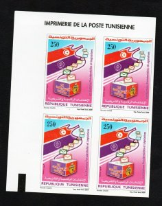 2009- Tunisia - Presidential And Legislative Elections- Flag- Imperforated bloc 