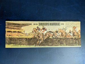 Irish Sweepstakes 1976 complete booklet, CV $70