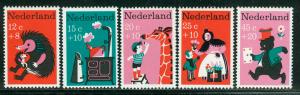 Netherlands Scott # B429 - B433, mint nh