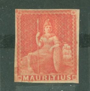 Mauritius #10 Unused Single