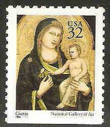 Scott #3003a MNH Madonna and Child BPS