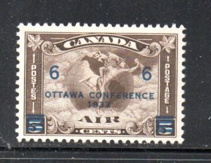 Canada Sc C4 1932 6 cent Ottawa Conference airmail  stamp mint