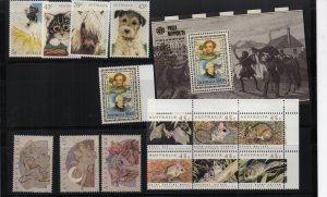 Australian Mint Stamps MNH - range from 1990s per image (34161)