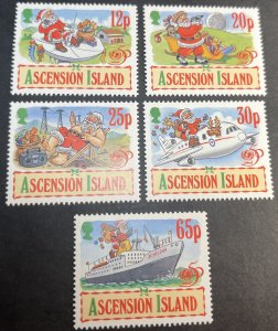 ASCENSION ISLAND # 660-664-MINT NEVER/HINGED--COMPLETE SET--1996