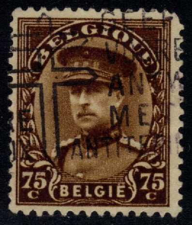 Belgium # 228 King Albert I, used (0.20)