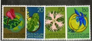 LIECHTENSTEIN 481-484 MNH SCV $2.20 BIN $1.10