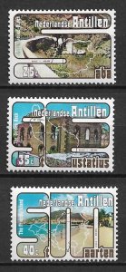 1978 Netherlands Antilles 404-6 complete Tourism set of 3 MNH