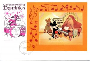 Dominica FDC 1979 - Goofy & Mickey Mouse - Roseau - Single - F65041