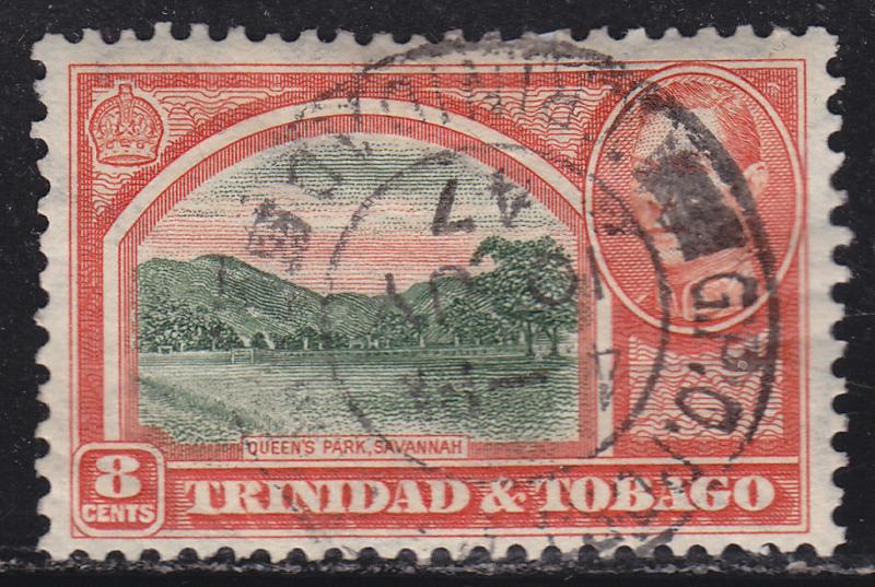 Trinidad & Tobago 56 Used 1938 Queen's Park, Savannah