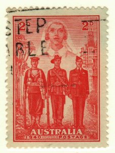 Australia #185 used Armed Forces