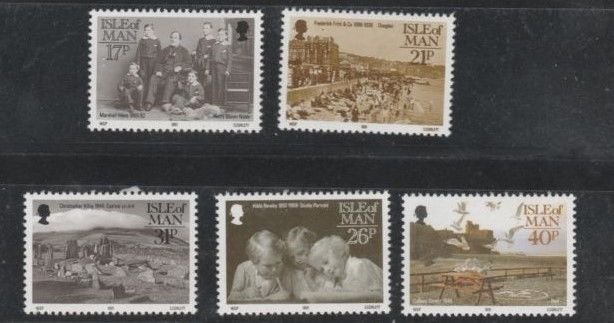 Photographer Images Stamps Of Isle Of Man # 440-444 MNH, #M938