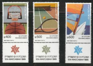 ISRAEL Scott 9210-912 MNH**  with tabs