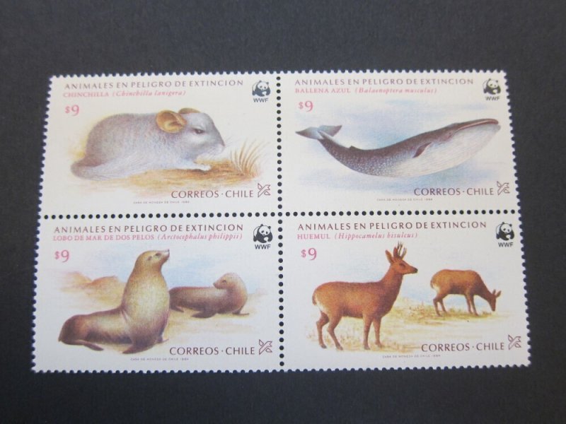 Chile 1985 Sc 682a set MNH